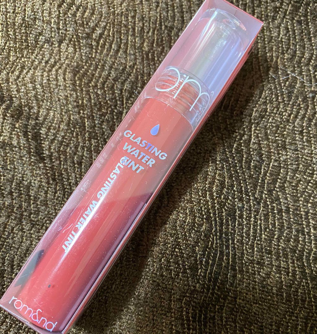 グラスティングウォーターティント/rom&nd/リップティントを使ったクチコミ（1枚目）