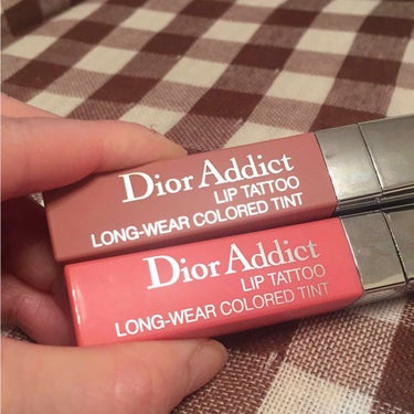 【旧】ディオール アディクト リップ ティント 321 ナチュラル ローズ/Dior/リップグロスを使ったクチコミ（1枚目）