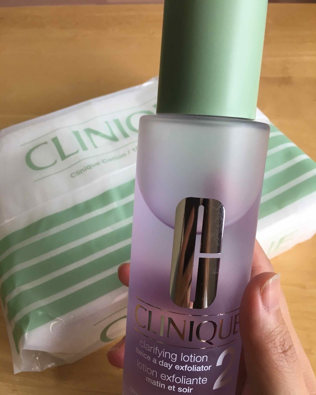 クラリファイング ローション 2/CLINIQUE/拭き取り化粧水を使ったクチコミ(1枚目)