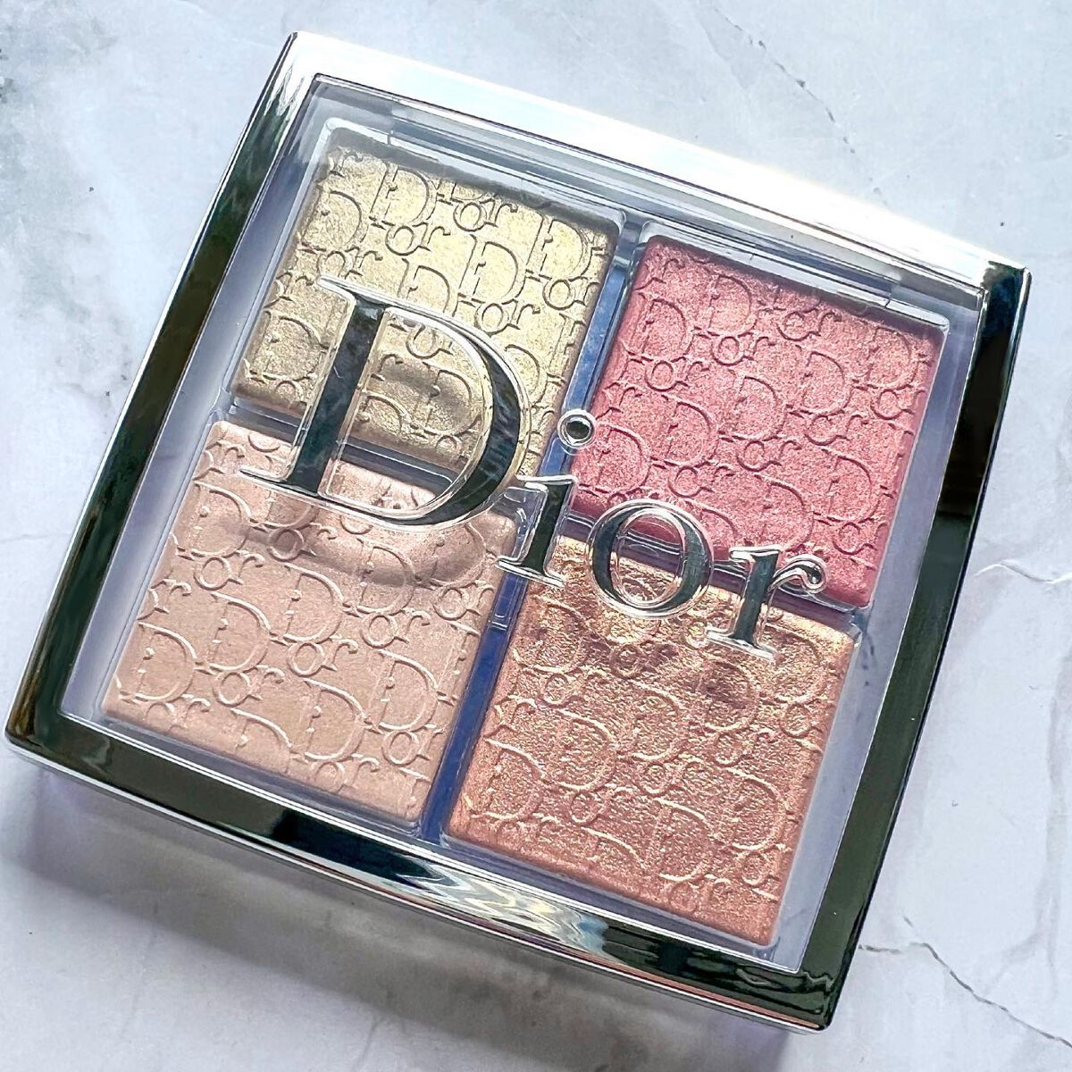 ディオール バックステージ フェイス グロウ パレット/Dior/ハイライトを使ったクチコミ(1枚目)