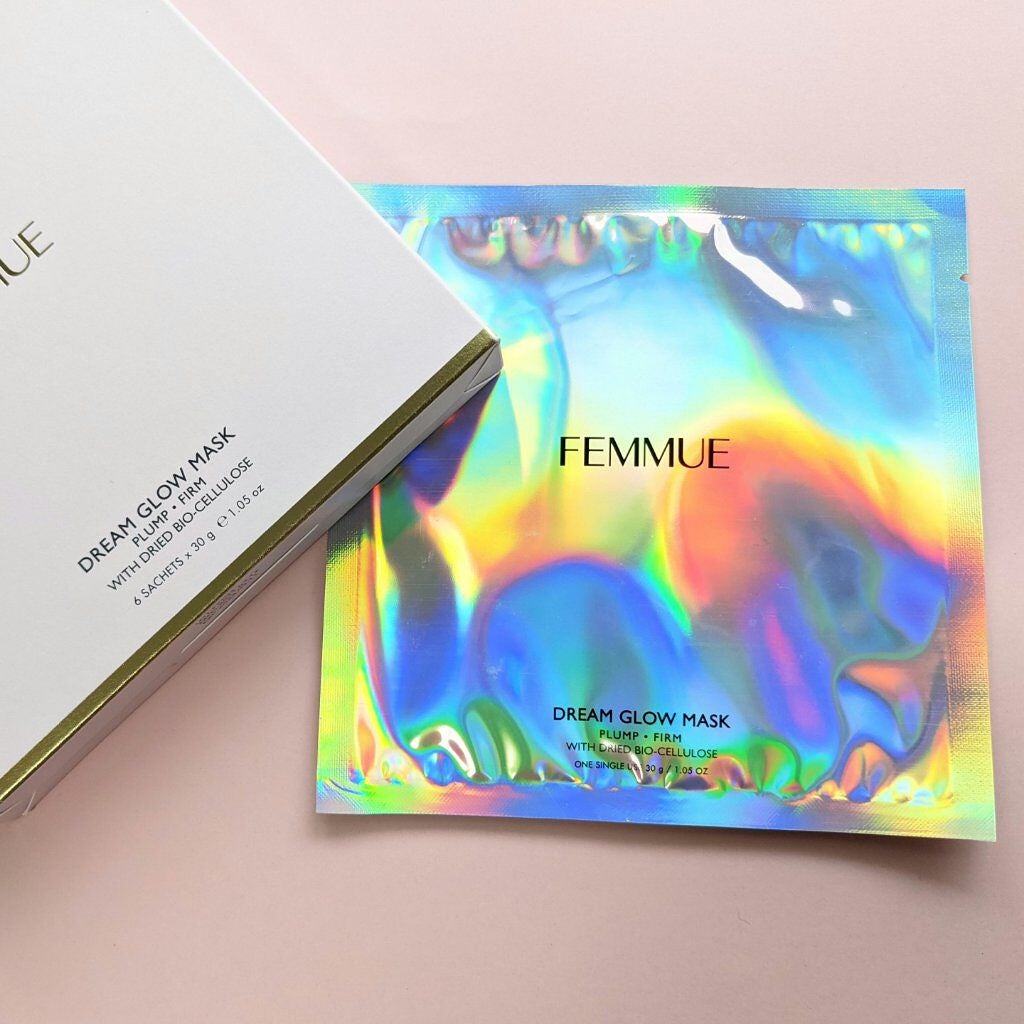 ドリームグロウマスクPF(ハリ・エイジングケア)/FEMMUE/シートマスク・パックを使ったクチコミ(1枚目)