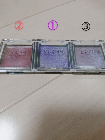 UR GLAM POWDER EYESHADOW/U R GLAM/単色アイシャドウを使ったクチコミ(1枚目)