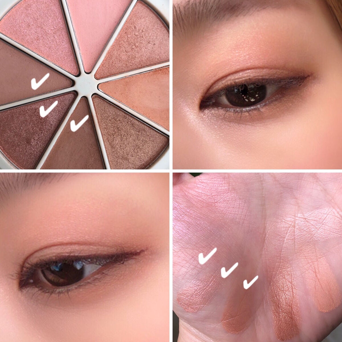 ミドルトーンアイシャドウコレクターパレット/Laka/アイシャドウパレットを使ったクチコミ(8枚目)