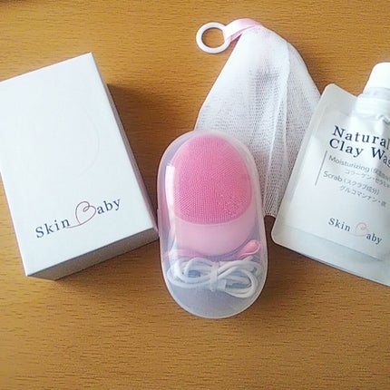あまおう on LIPS 「SkinBabyさんのシリコン洗顔器とナチュラルクレイウォッシ..」(1枚目)