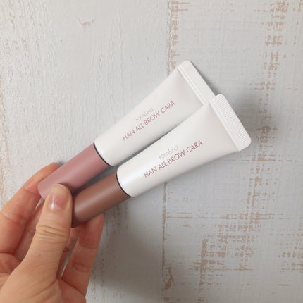 ハンオールブロウカラ/rom&nd/眉マスカラを使ったクチコミ(1枚目)