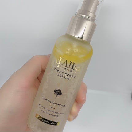 ダルバ ホワイトトリュフファーストスプレーセラム/ダルバ/ミスト状化粧水を使ったクチコミ(6枚目)