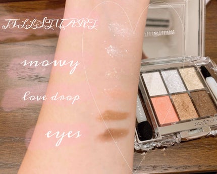 スノーイーラブドロップ アイズ/JILL STUART/アイシャドウパレットを使ったクチコミ(1枚目)