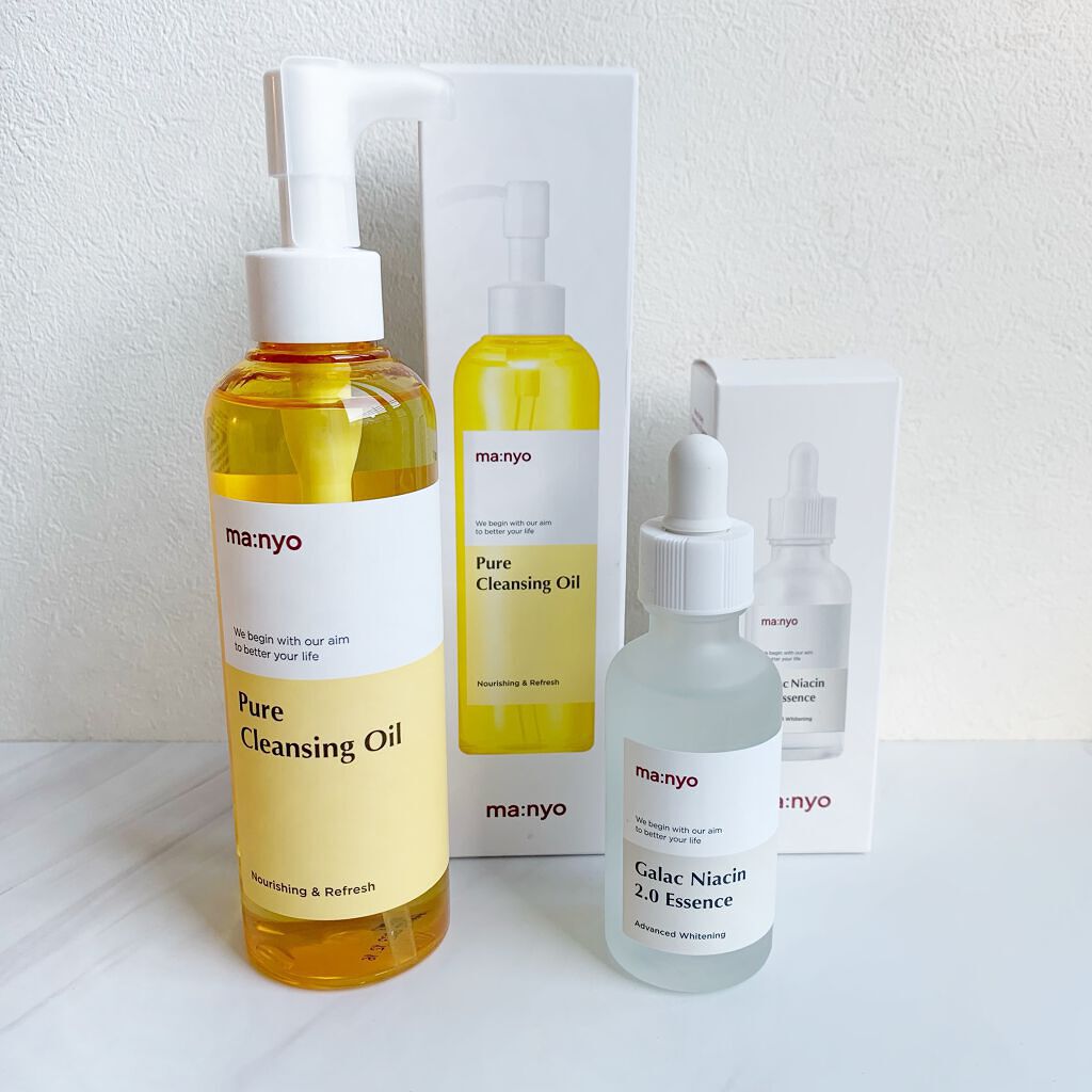 ピュア クレンジング オイル/manyo/オイルクレンジングを使ったクチコミ（1枚目）