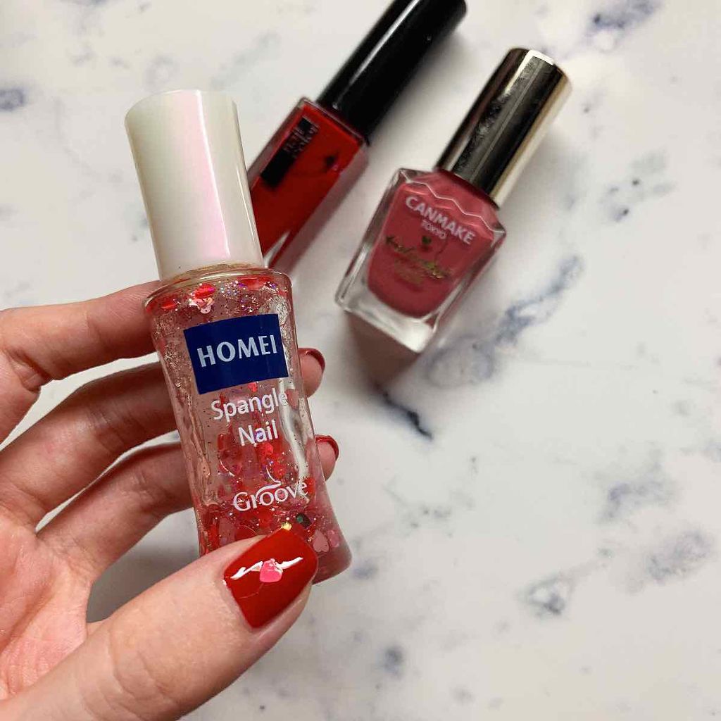 カラフルネイルズ/キャンメイク/マニキュアを使ったクチコミ(3枚目)