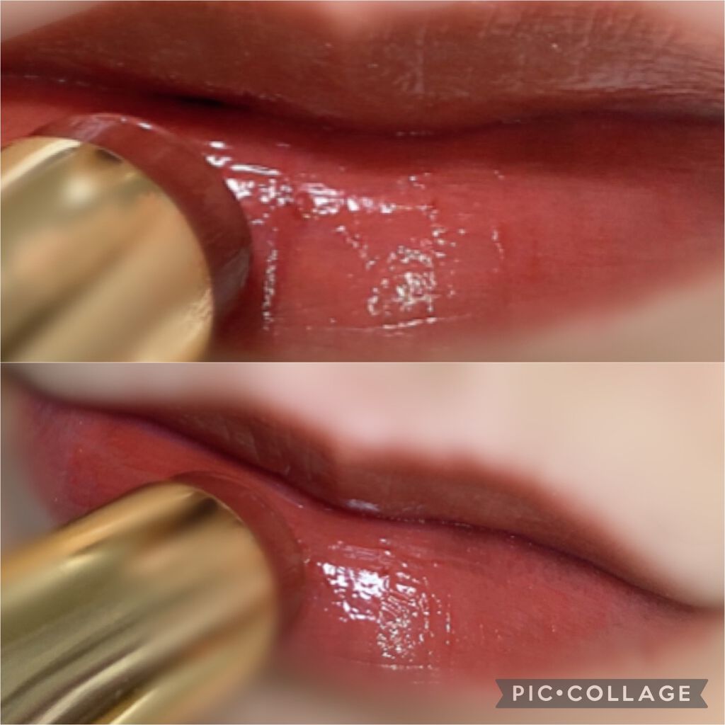 ルージュ ヴォリュプテ シャイン/YVES SAINT LAURENT BEAUTE/口紅を使ったクチコミ(4枚目)