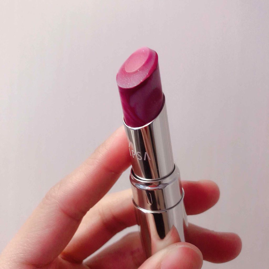 リップスティック LE 02 ぶどう/IPSA/口紅を使ったクチコミ（2枚目）