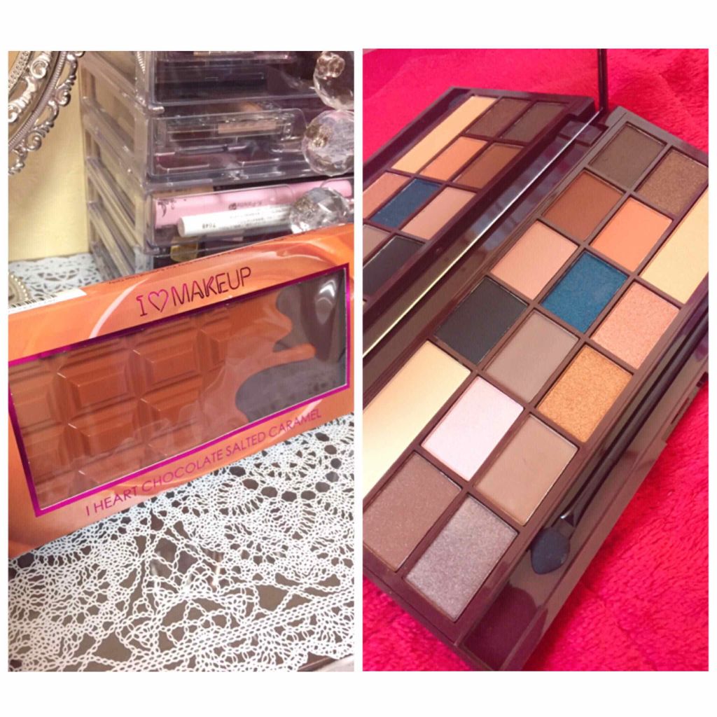 アイラブチョコレート/MAKEUP REVOLUTION/アイシャドウパレットを使ったクチコミ（1枚目）