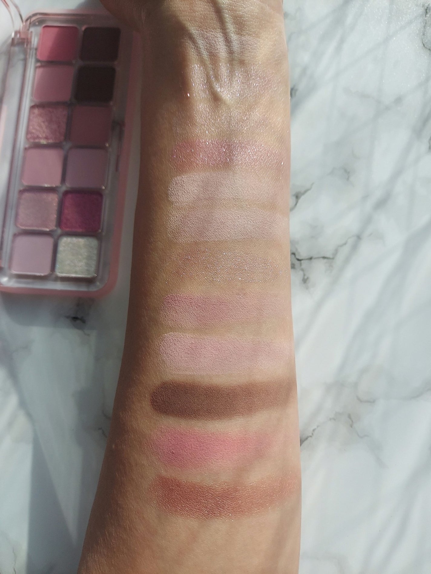 プロ アイ パレット エアー/CLIO/アイシャドウパレットを使ったクチコミ(4枚目)