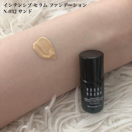 インテンシブ セラム ファンデーション/BOBBI BROWN/リキッドファンデーションを使ったクチコミ(4枚目)