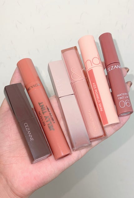 ジューシーラスティングティント/rom&nd/リップティントを使ったクチコミ(4枚目)