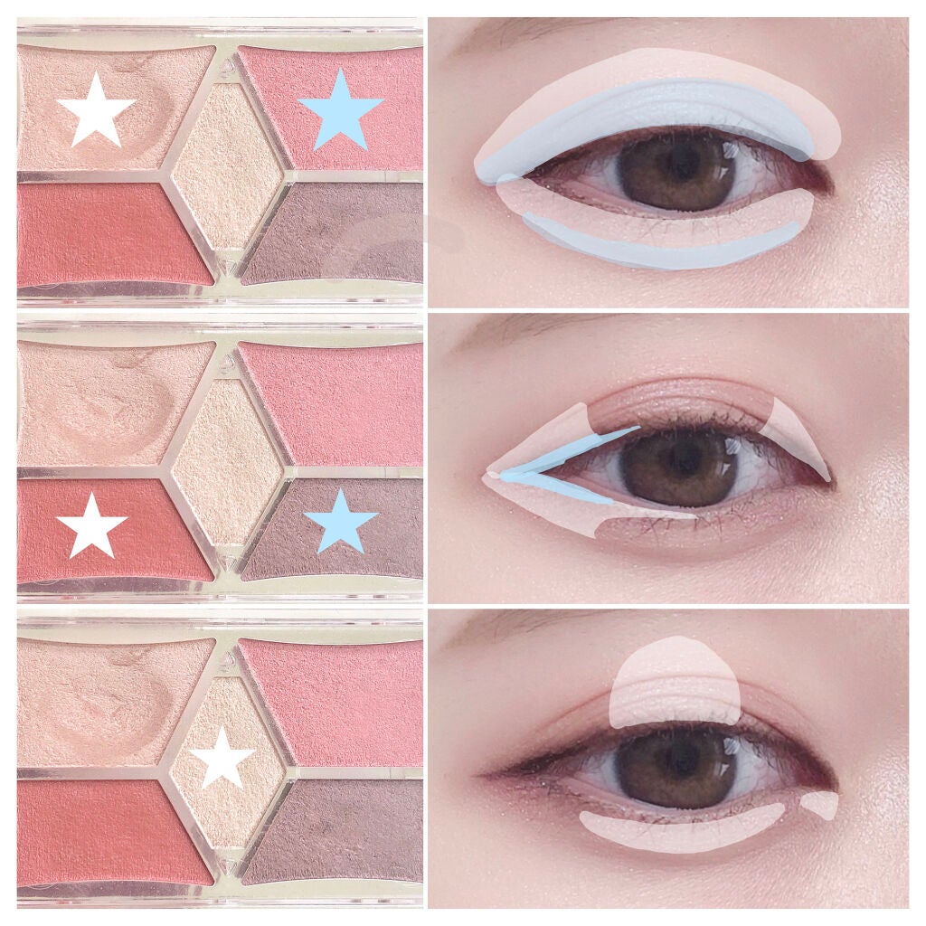 【旧品】パーフェクトスタイリストアイズ/キャンメイク/アイシャドウパレットを使ったクチコミ(3枚目)