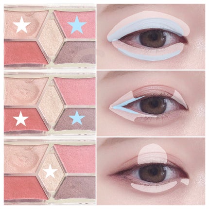 【旧品】パーフェクトスタイリストアイズ/キャンメイク/アイシャドウパレットを使ったクチコミ(3枚目)