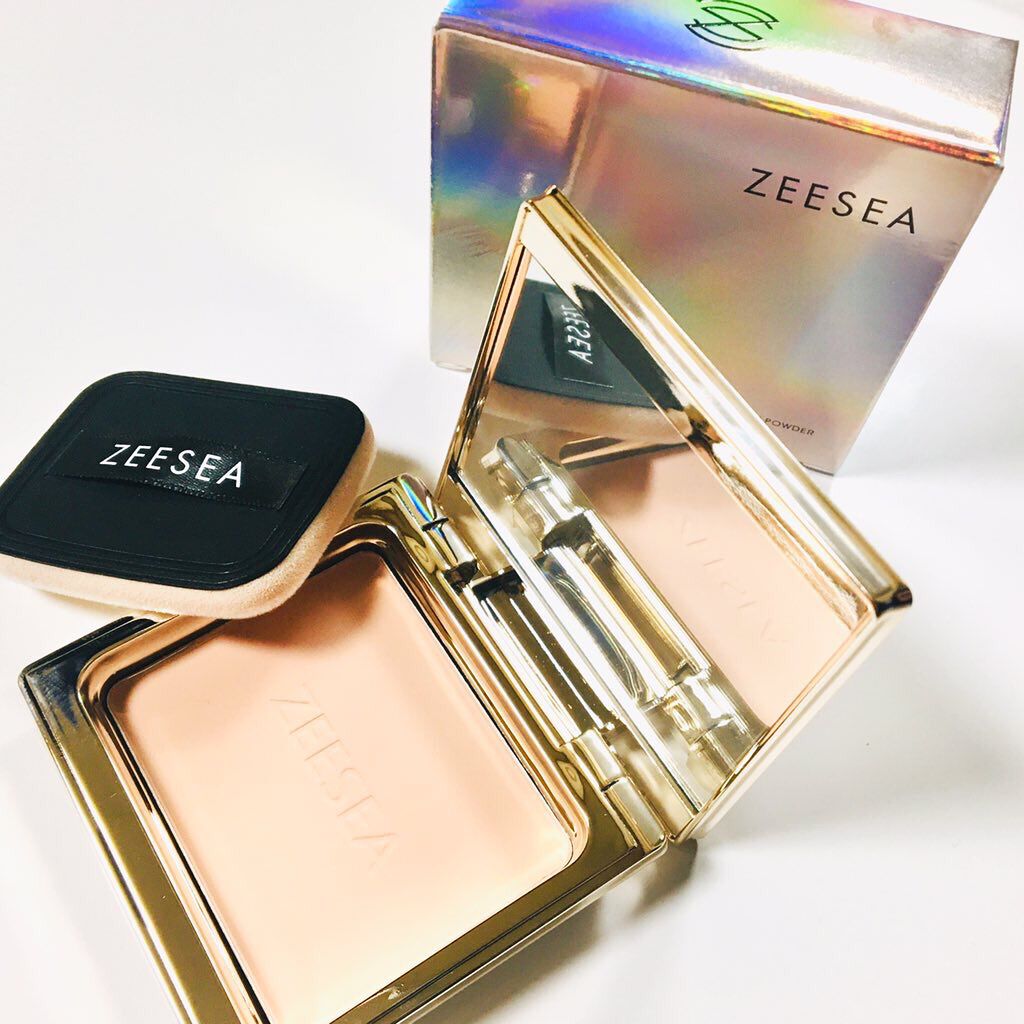 メタバースピンクシリーズ アストロダスト サワヤカシルキーパウダーファンデーション/ZEESEA/パウダーファンデーションを使ったクチコミ（1枚目）