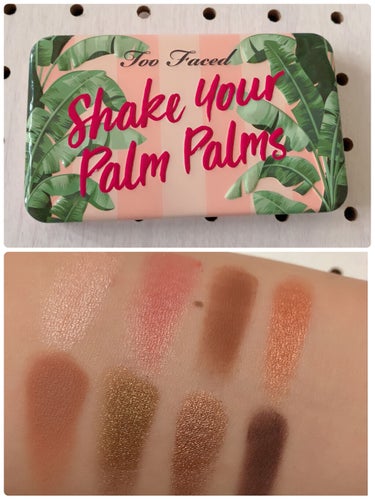 シェイク ユア パーム パームズ ミニ アイシャドウ パレット/Too Faced/パウダーアイシャドウを使ったクチコミ（1枚目）