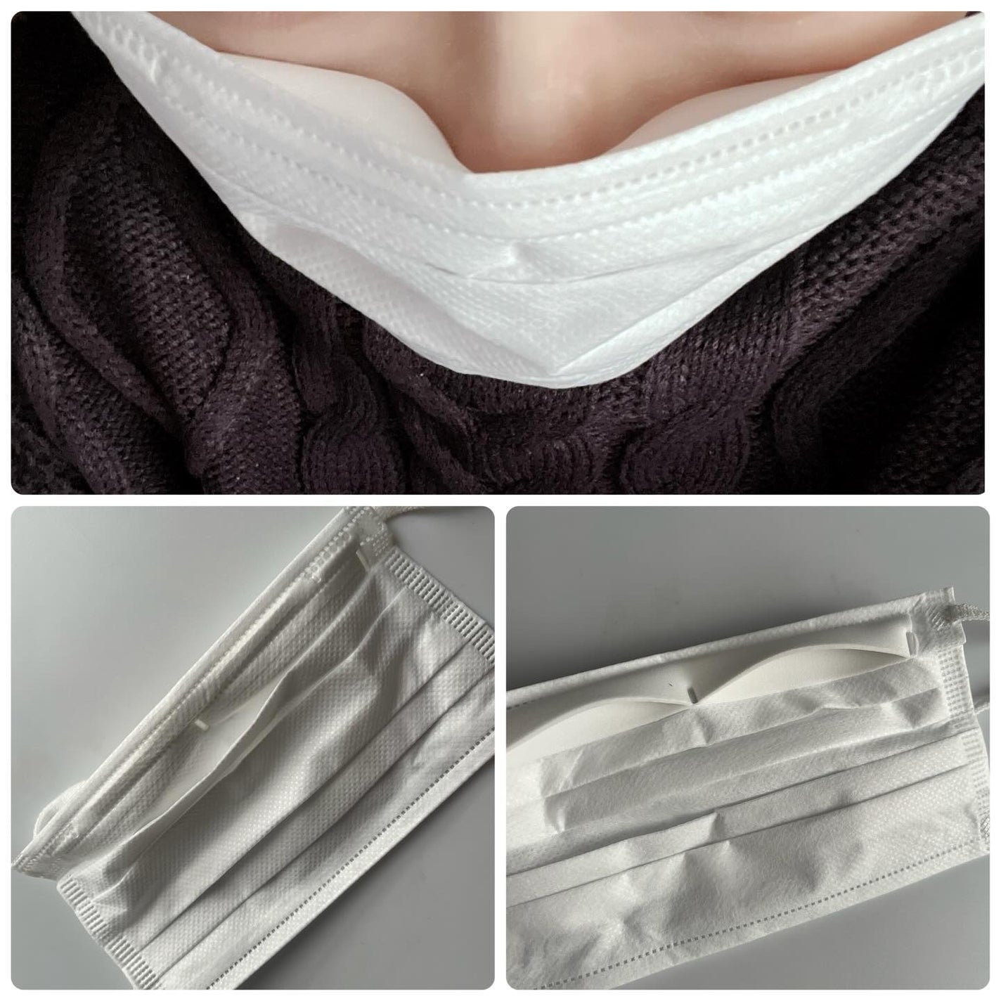 ひとりコスメ部 フォロバ100 on LIPS 「サンロード様の、曇り対策マスク くもりま専呼吸が上に上がらない..」(4枚目)