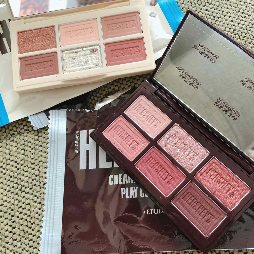 ハーシー プレイカラーアイズミニ/ETUDE/アイシャドウパレットを使ったクチコミ(2枚目)
