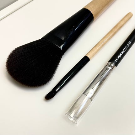 目のキワまできわめるアイシャドウブラシ/ウエルシア/メイクブラシを使ったクチコミ(2枚目)