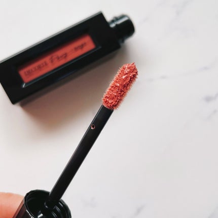 ルージュ デコルテ リキッド 14 skin rose(Dewy rouge )/DECORTÉ/口紅を使ったクチコミ(2枚目)