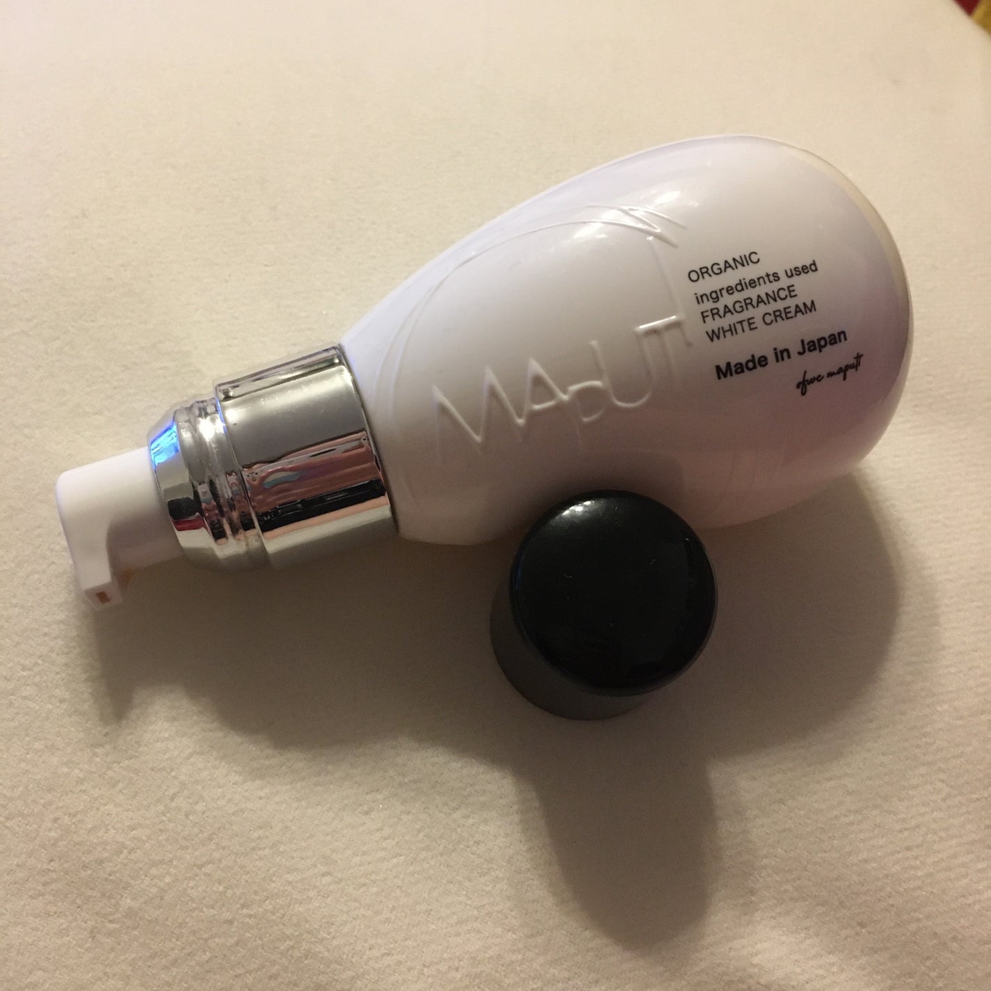 オーガニックフレグランスホワイトクリーム/MAPUTI/デリケートゾーンケアを使ったクチコミ(1枚目)