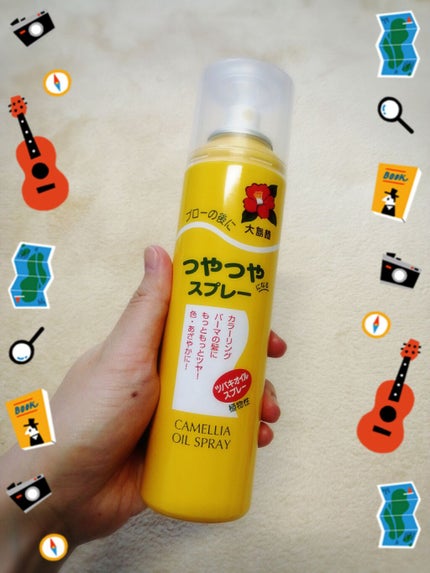 ヘアスプレー/大島椿/ヘアスプレーを使ったクチコミ(1枚目)