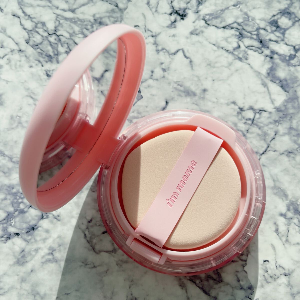 ワンダーベルベットラスティングクッション/i’m meme/クッションファンデーションを使ったクチコミ(5枚目)