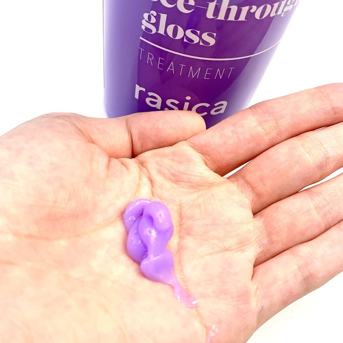 シースルーグロスシャンプー／トリートメント/rasica/市販シャンプーを使ったクチコミ（3枚目）