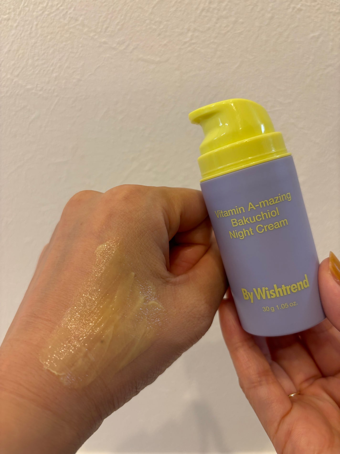 ビタミンA-mazingバクチオールナイトクリーム/By Wishtrend/フェイスクリームを使ったクチコミ(3枚目)