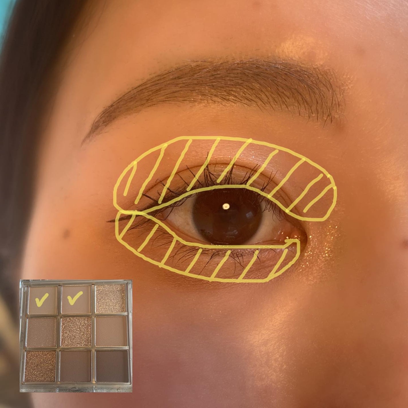 KEYBO FALL IN LOVE SHADOW PALETTE/keybo/アイシャドウパレットを使ったクチコミ(3枚目)