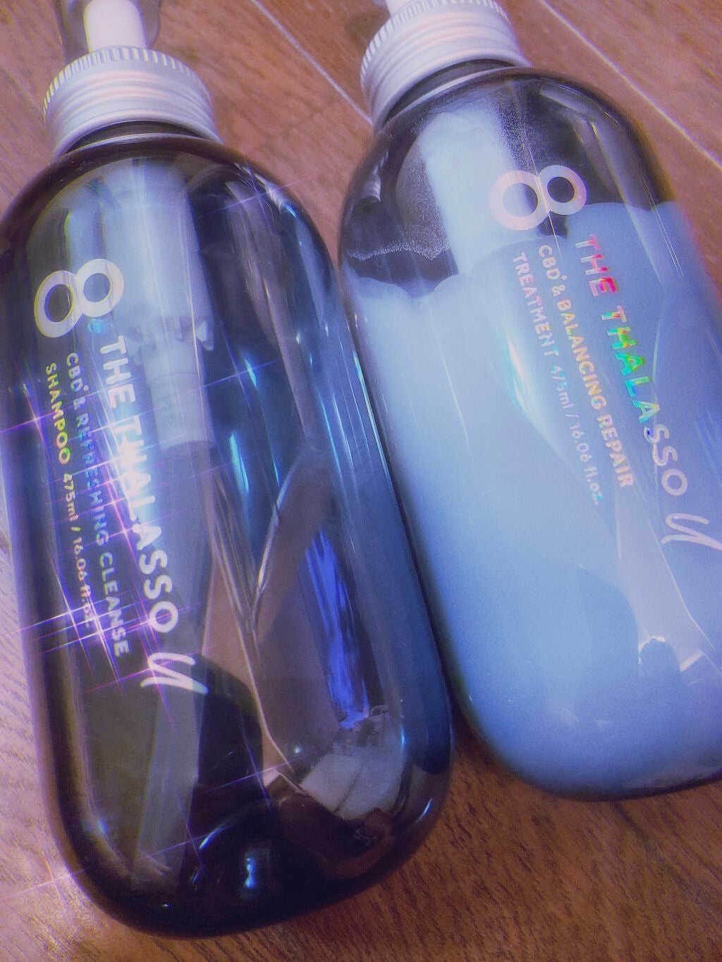 エイトザタラソ ユー CBD&リフレッシング クレンズ 美容液シャンプー/CBD&バランシング ダメージリペア 美容液ヘアトリートメント/エイトザタラソ/市販シャンプーを使ったクチコミ(1枚目)