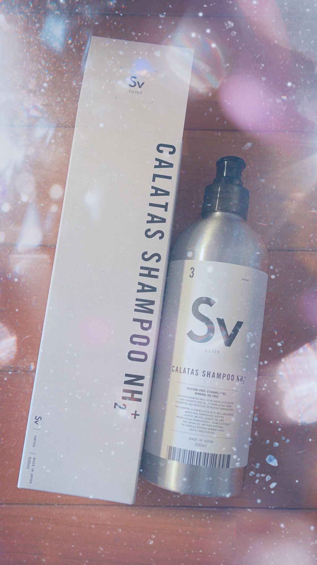 シャンプー／トリートメント ヒートケア　シルバー/CALATAS/市販シャンプーを使ったクチコミ（3枚目）