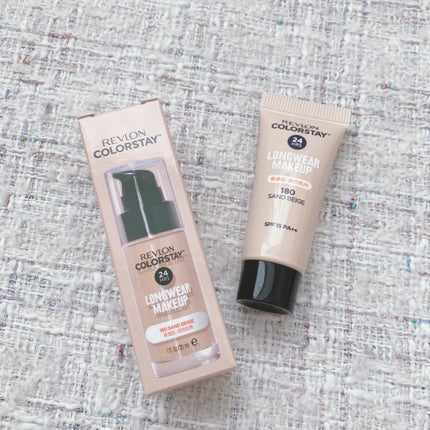 カラーステイ ロングウェア メイクアップ/REVLON/リキッドファンデーションを使ったクチコミ(1枚目)