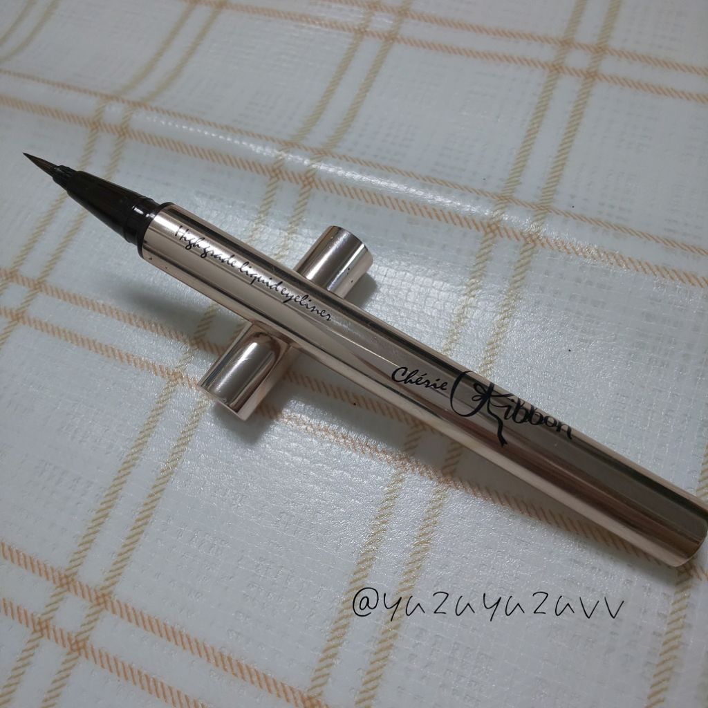 シェリーリボン アイライナー リキッド/Cherie Ribbon/リキッドアイライナーを使ったクチコミ（2枚目）