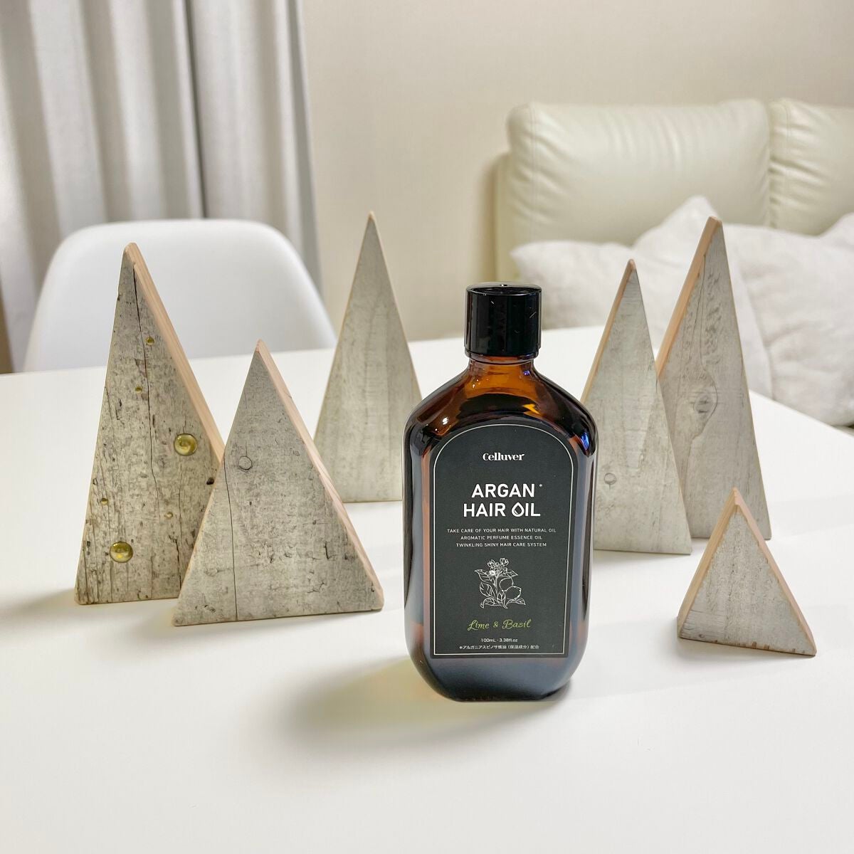 アルガンオイルヘアエッセンス/CELLUVER/ヘアオイルを使ったクチコミ(7枚目)