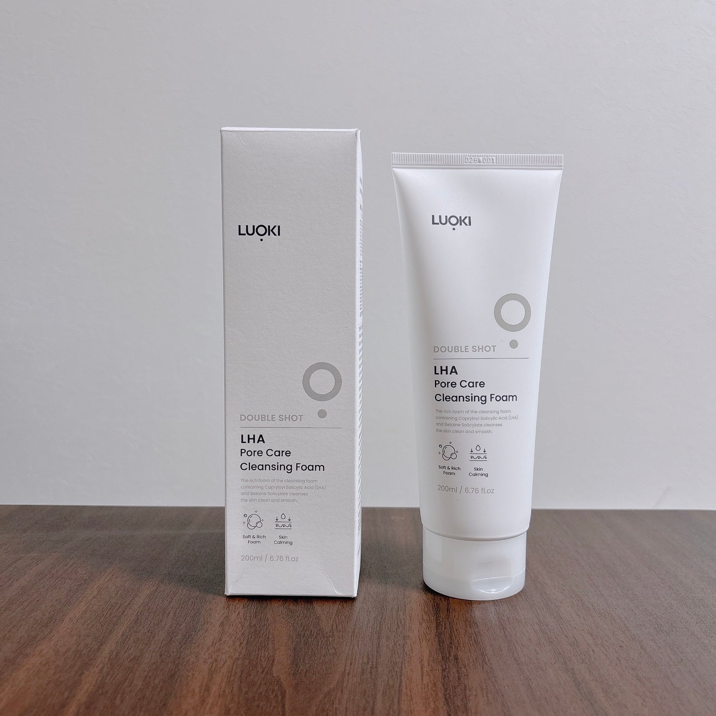 ダブルショットLHA毛穴ケアクレンジングフォーム /LUOKI/クレンジングクリームを使ったクチコミ(1枚目)