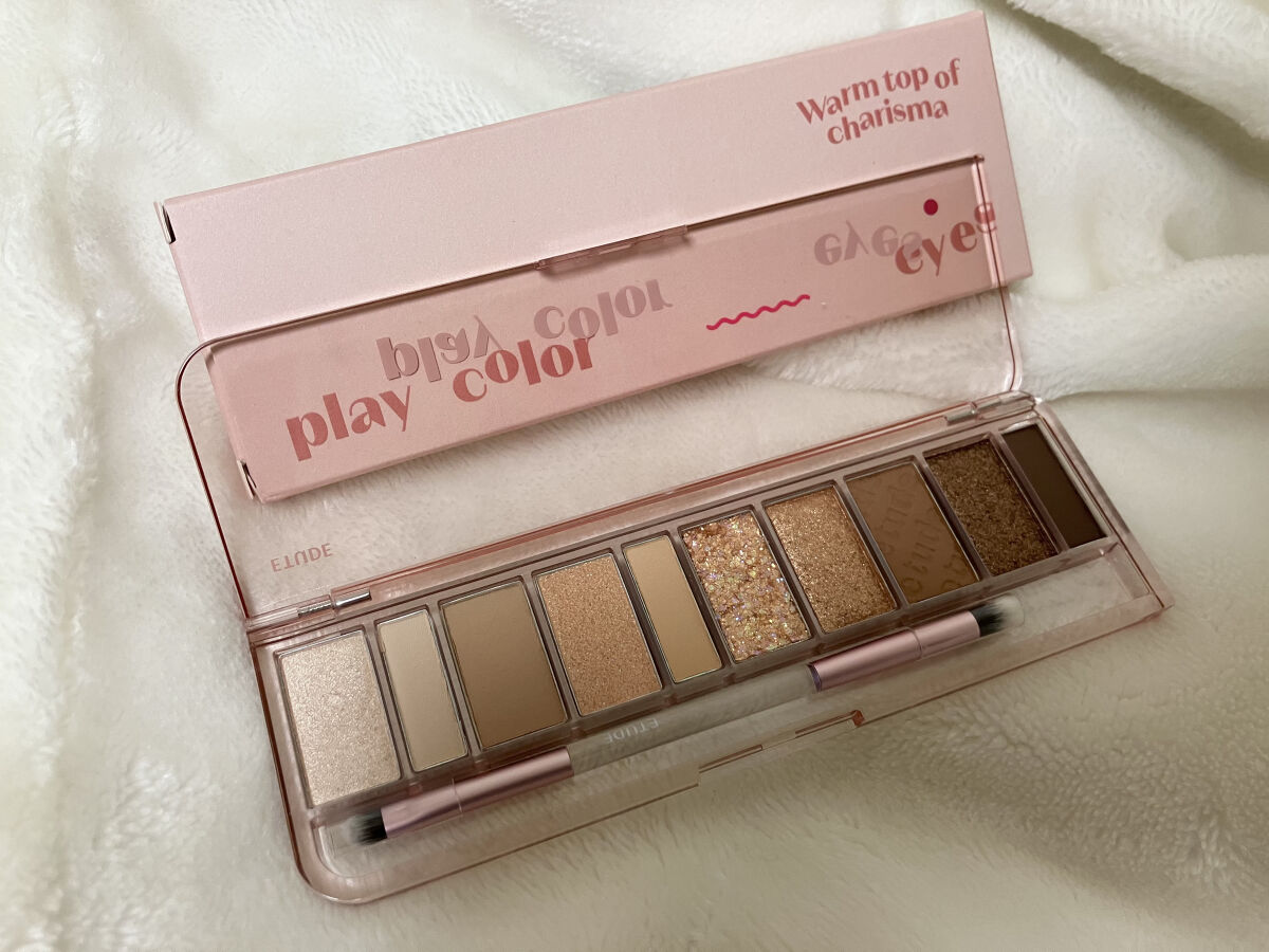 プレイカラー アイシャドウ/ETUDE/アイシャドウパレットを使ったクチコミ（2枚目）