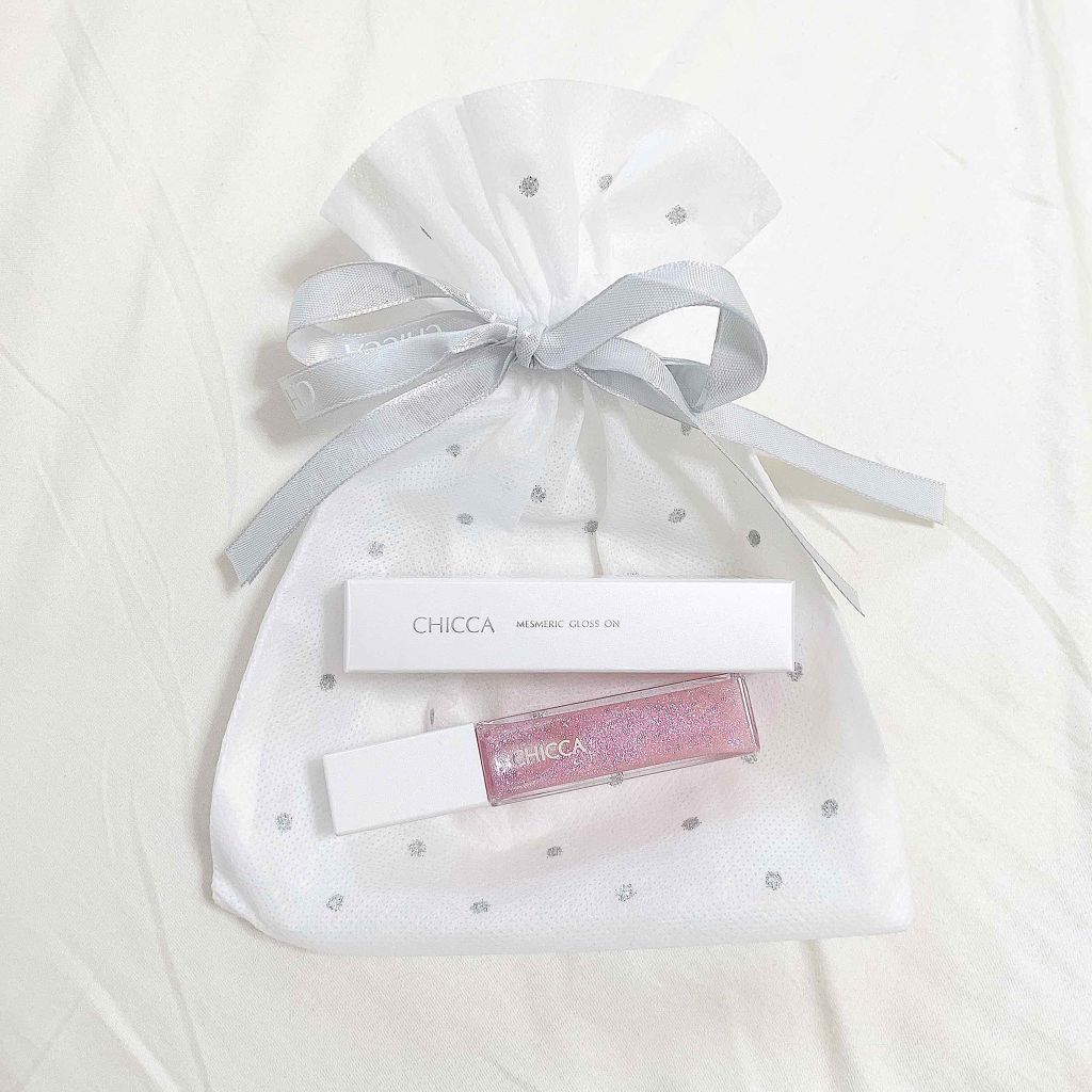 メスメリック グロスオン/CHICCA/リップグロスを使ったクチコミ(1枚目)