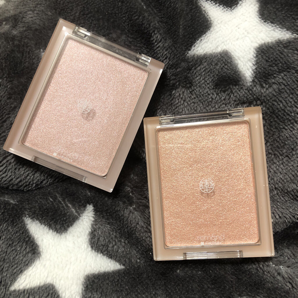 ヴェールライター/rom&nd/パウダーハイライトを使ったクチコミ（2枚目）