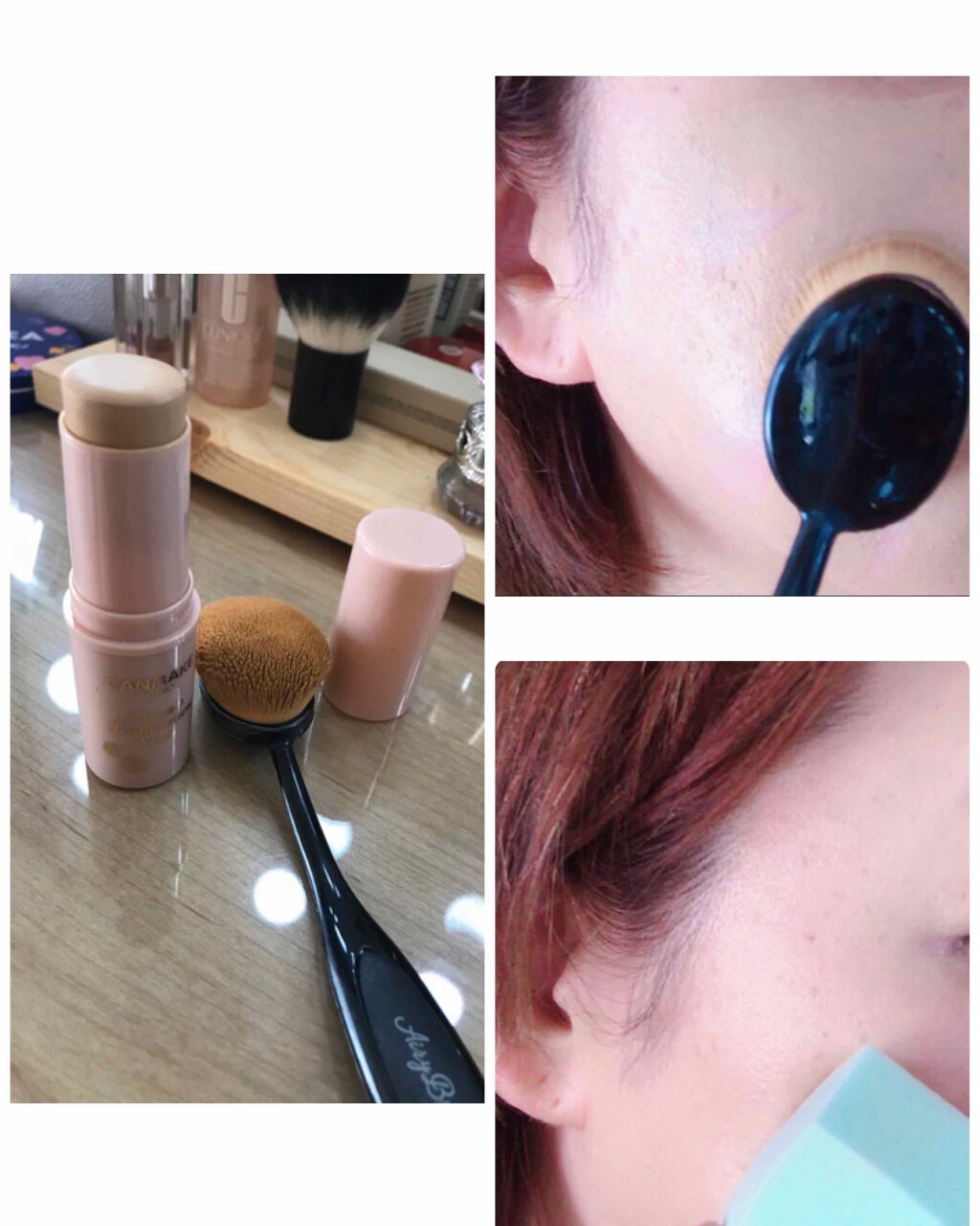 クリーミーファンデーションスティック/キャンメイク/その他ファンデーションを使ったクチコミ（1枚目）