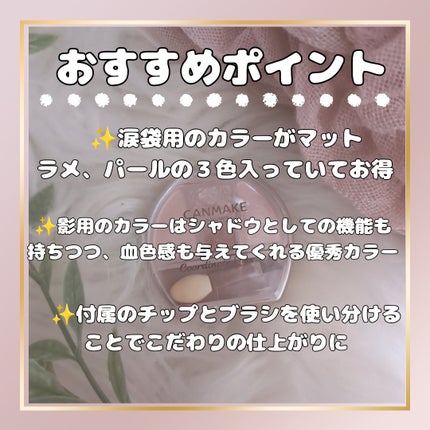プランぷくコーデアイズ/キャンメイク/パウダーアイシャドウを使ったクチコミ(2枚目)