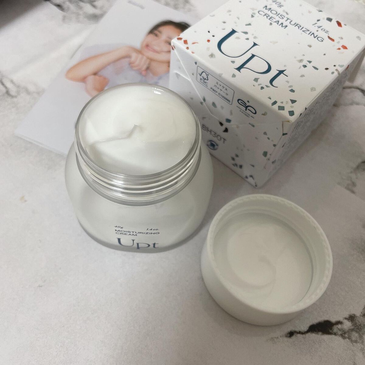 モイスチャライジングクリーム/Upt/フェイスクリームを使ったクチコミ（2枚目）