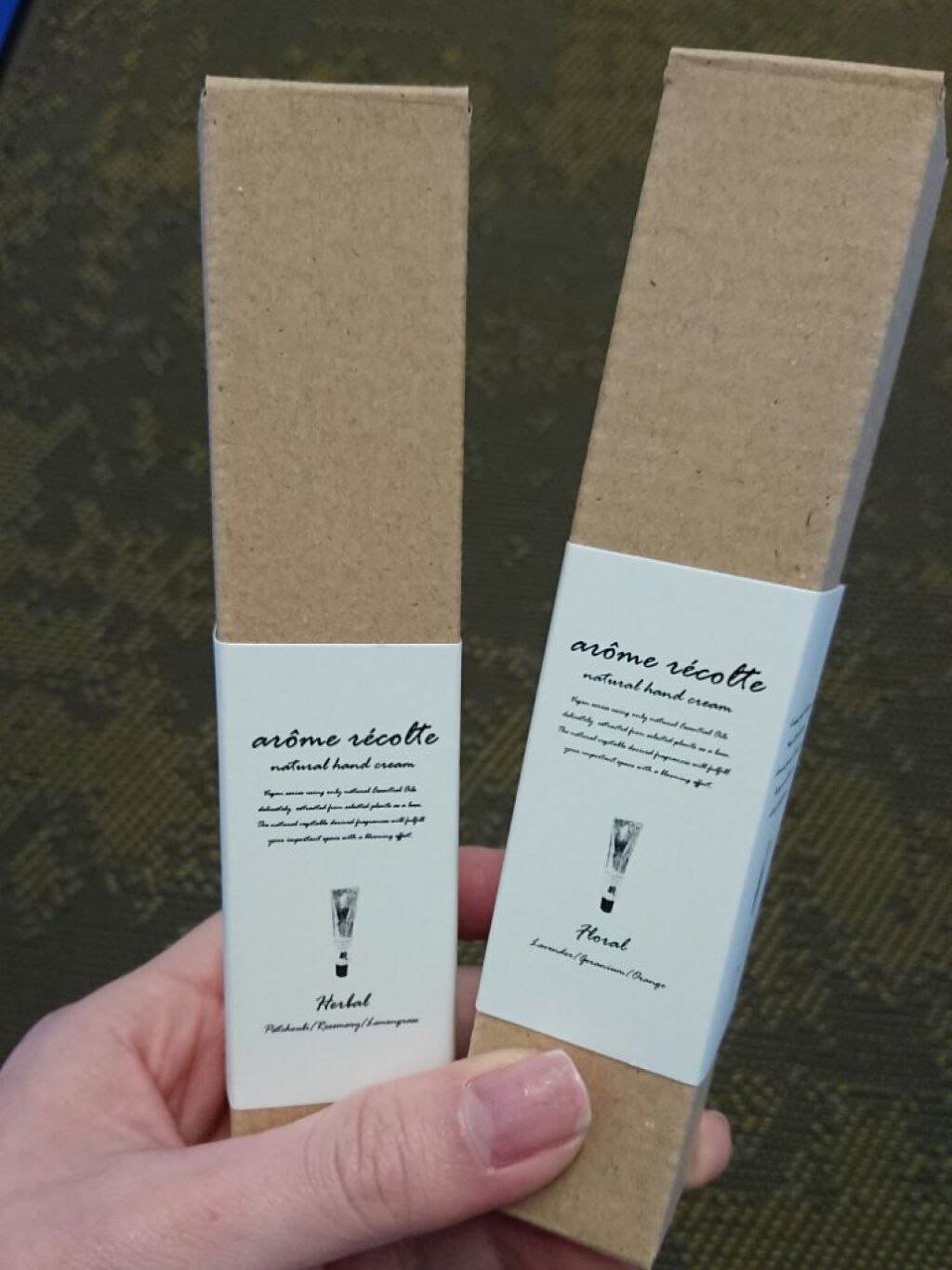 ハンドクリーム/AROME RECOLTE/ハンドクリームを使ったクチコミ(1枚目)