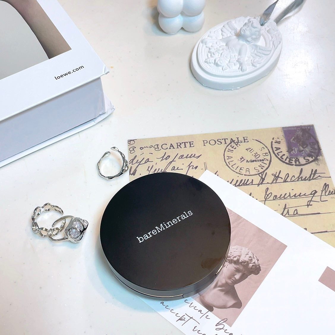 オリジナル ピュア セラム カバーアップ クッション/bareMinerals/クッションファンデーションを使ったクチコミ(2枚目)