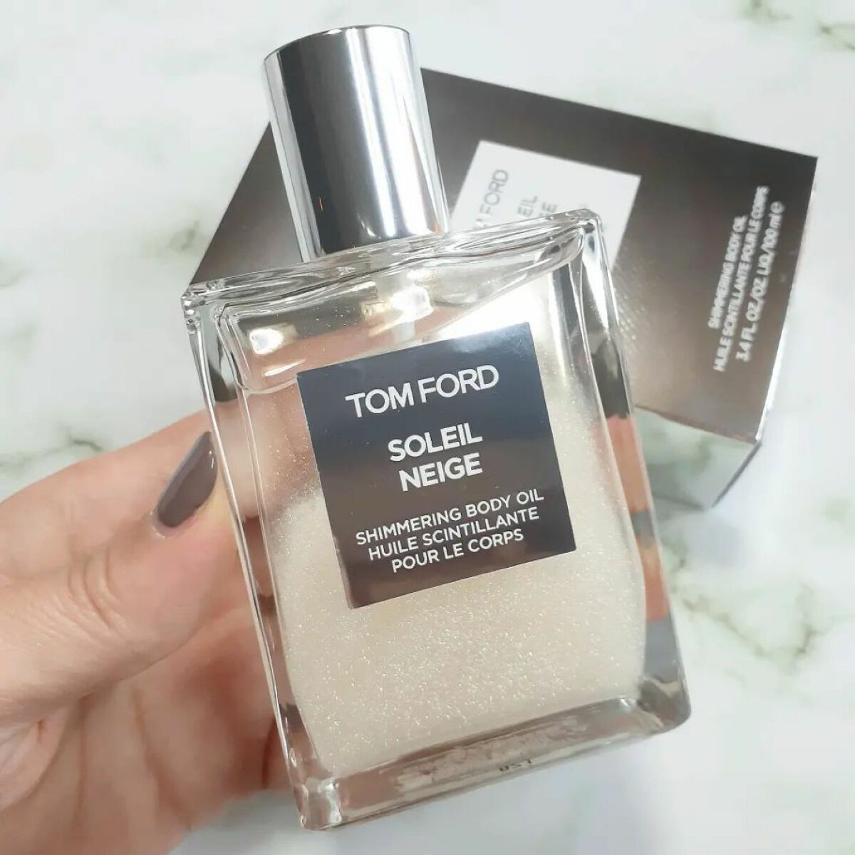 ソレイユ ネージュ シマリング ボディ オイル/TOM FORD BEAUTY/ボディオイルを使ったクチコミ(2枚目)