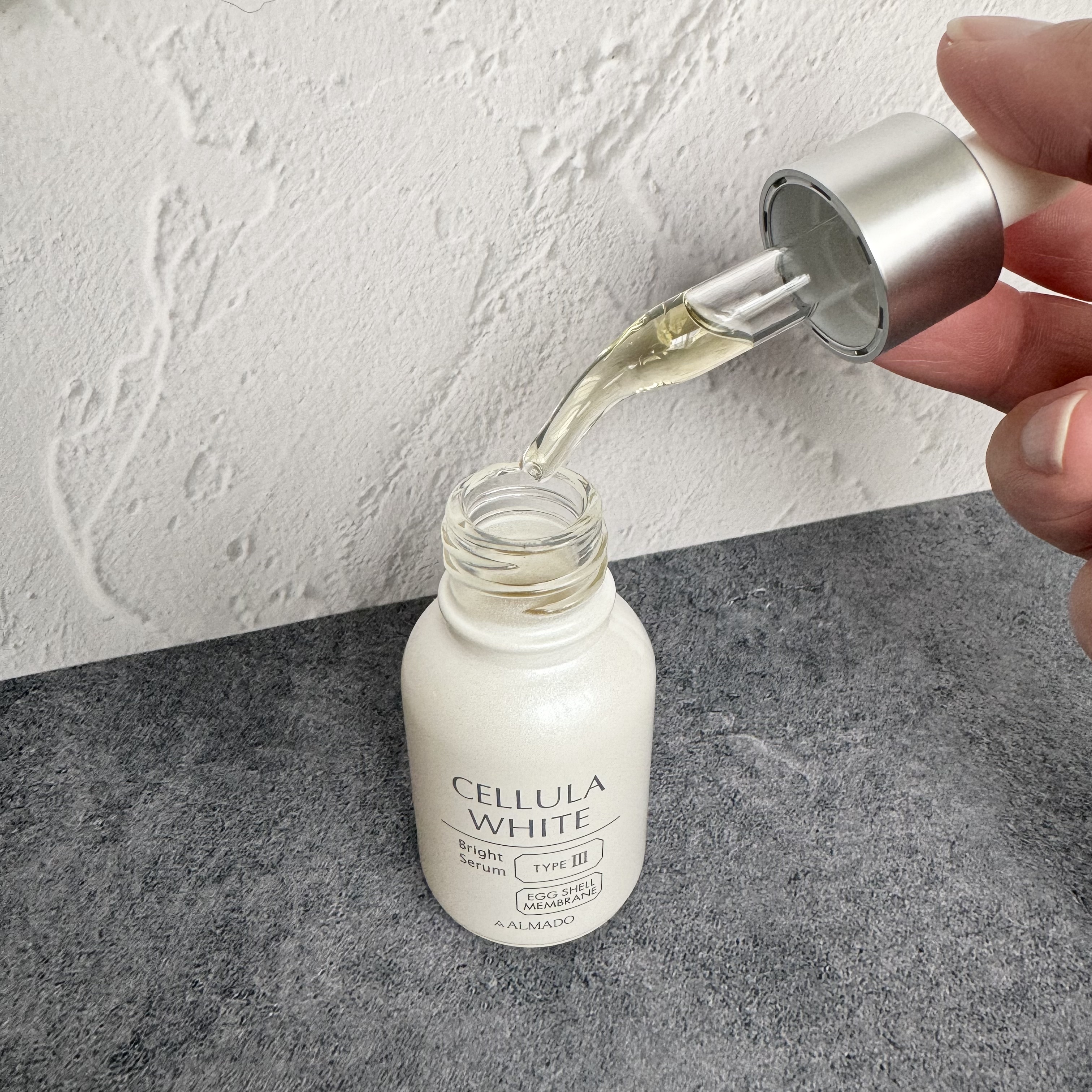 ホワイト ブライトセラム/CELLULA/美容液を使ったクチコミ（3枚目）