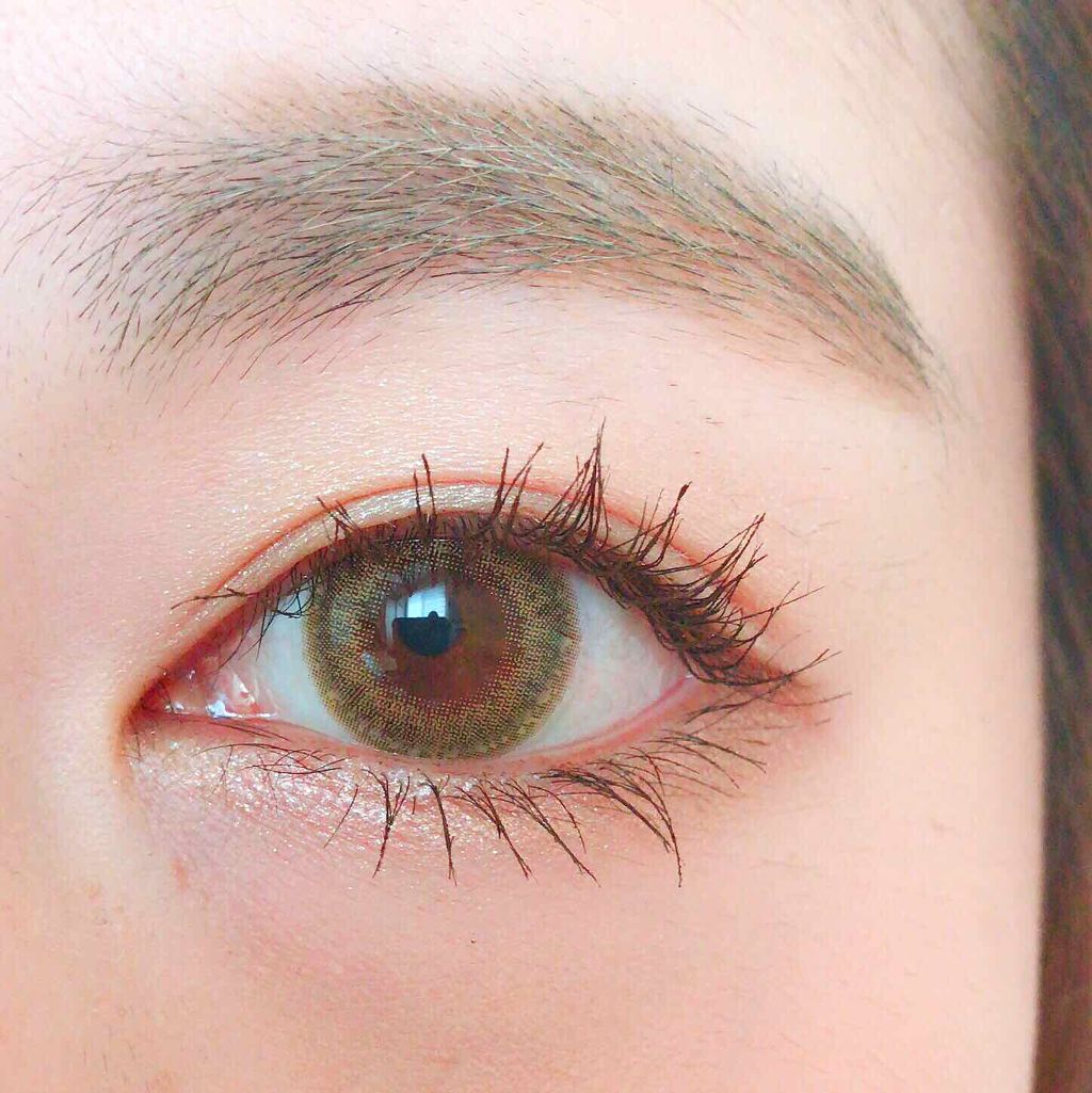 LIL MOON 1day クリームベージュ/LILMOON/ワンデー（１DAY）カラコンを使ったクチコミ（1枚目）